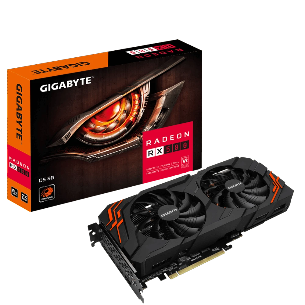 Gigabyte Radeon RX 580 D5 8G